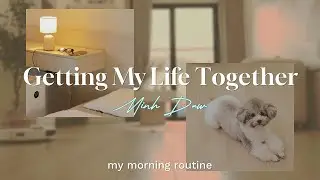 DAILY VLOG |  🌥️ Buổi Sáng Một Mình Cùng Bạn Cún Nhỏ | Living Alone