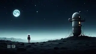Tiny Moon | Cozy Sci Fi Ambience for Relaxation & Dreaming