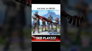 victor gamg vs m249 part 1? 🤬 #bgmi #shorts #video