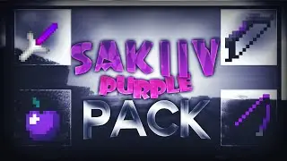 Minecraft PvP Texture Pack -  Purple UHC Pack Sakiiv3 16x16 - [1.7/1.8]