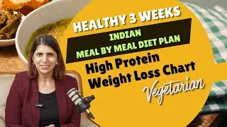 Lose upto 7 Kg in 3 Weeks | Simple High Protein Indian Vegetarian Diet Plan for Weight Loss