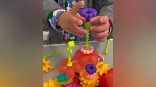 Конструктор з шестернями, 3D-квіти, MiDeer