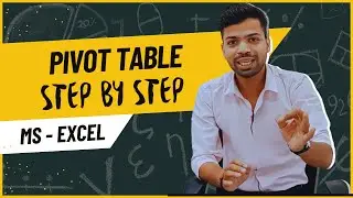 How to use Pivot Table in Excel | Part 1 | Live In Code | #pivottable #dataanalysis #exceltutorial