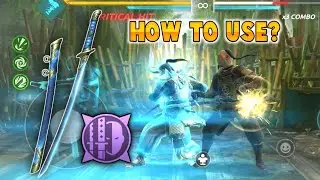 ITU's epic weapon BLADE OF DIMENSIONS: How to use it? || shadow fight 4: arena
