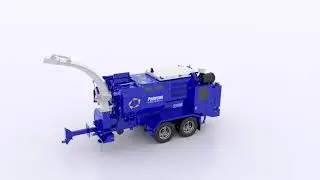 Peterson's New 3300B Drum Chipper