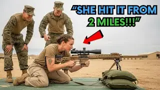 Marines Mocked Her Scope — Then a 3,800m Shot Left Them Speechless