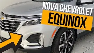 Nova CHEVROLET EQUINOX 2023 🔥💥 Prata