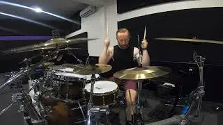 Break Stuff - Limp Bizkit (One take drum cover GoPro Pearl Sabian Drumless Track Yamaha EAD10)
