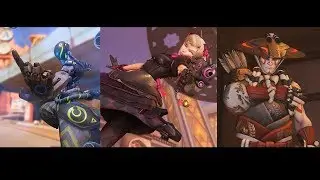 Overwatch ALL REVEALED COSMETICS UPDATE SKINS, EMOTES, Teasers and Trailers (Blizzarrd World_