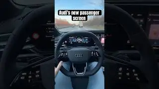 New Audi Passenger Screen | #audi #a5 #cartech #gta #gta6 @audi_de