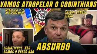 UMA ATRIZ VIU A TORCIDA DO CORINTHIANS DE PERTO: 