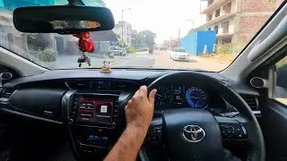 Toyota Fortuner diesel automatic pov driving 🔥