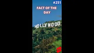 Fact of the day #251 | Hollywood fact??🤔🎬🎬🤔