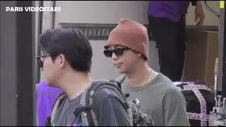 Namjoon 김남준 BTS RM enjoys cool time @ Paris 20 june 2025 one week after the end of military service