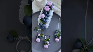 Цветочки😍 #cernitclay #handmade #полимерная_глина #clay #украшениеручнойработы #cernit #сделайсам