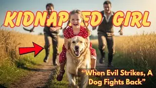 Little Girl Was Kidnapped By Human Traffickers,Unexpectedly Clever Dog Bravely Rescued Her--Touching