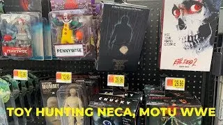 Toy Hunting Marvel Legends, FORTNITE, WWE MOTU