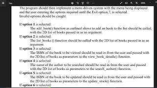 5  List all books