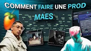 FAIRE une INSTRU POTABLE pour MAES et NINHO | Tuto BEATMAKER / Type BEAT FL Studio