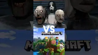 Minecraft Vs Granny 3 #shorts #viral #youtubeshorts