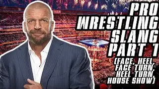 PRO WRESTLING TERMS & SLANG (PART 1)