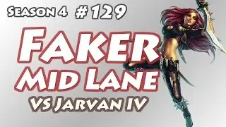 [Dec.23.2014] SKT T1 Faker  Katarina vs129 Jarvan IV  KR LOL Challenger 976LP