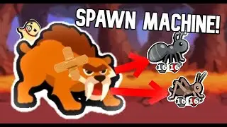 Sabertooth Tiger CLAWS The COMPETITION With Pug In Super Auto Pets!