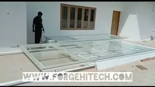 Automatic sky roof for home / Motorised retractable roof #skyroof #automaticskyroofinsalem