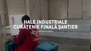 HALE INDUSTRIALE CURATENIE FINALA SANTIER