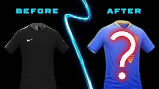 Making a jersey nike edition #soccer #Jordan #psg #fc26 #creativity