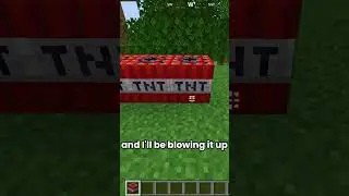 1 Like = 10 TNT  #funny #minecraft #shorts #minecraftshorts #challenge #tnt