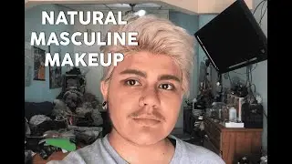Natural Masculine Makeup Transformation (FTM, Drag King, Cosplay)