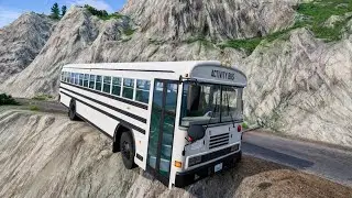 Cars vs Cliff Roads #7 - BeamNG.Drive