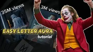 Viral Letter Aura Capcut PC Tutorial 🎉 #tutorial #capcut #edittutorial #capcuttutorial 