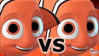 Nemo vs Nemo sarlacc pit arena fight Disney Infinity toy box
