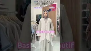 Dress two in one ada Bashira Greenery by mutif #mutif #fypyoutube #fashionmuslimah #dress