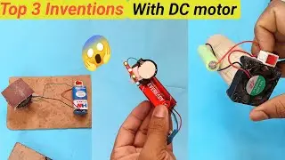 Top 3 Inventions With DC Motor|Simple Inventions Ideas|Life Hacks