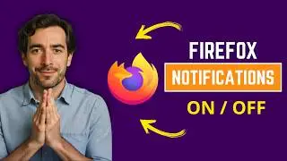 How To Turn On Or Off Notifications on Firefox (QUICK Way)