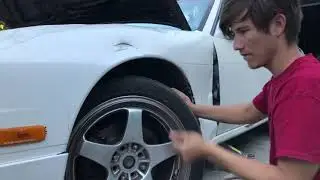 240ax s13 1993 fender removal step by step