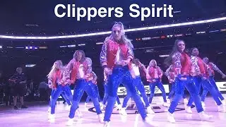Clippers Spirit (Los Angeles Clippers Dancers) - NBA Dancers - 11/18/2019 3rd QTR dance performance