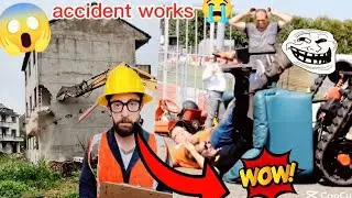 accident works 😭#funny #comedy #comedyvideos 007
