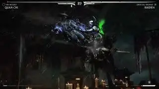 Quan chi vs raiden mortal Kombat x