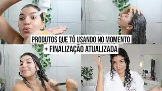 TUDO QUE TÔ USANDO NO MOMENTO NO MEU CABELO CACHEADO | por Jessica Melo