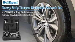 Remove ANY Lug Nut EFFORTLESSLY!  Boltigen Torque Multiplier Wrench DEMO