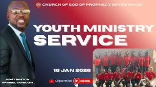 Welcome to our Youth Ministry Service