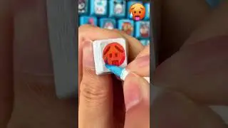 Drawing sexy emoji on the keyboard🥵 #shorts #diy #art #keyboard #tiktok #trending #fyp #emoji #cute