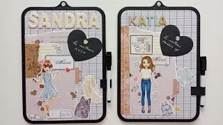 DIY TUTO IDÉE CADEAU MAÎTRESSE, AESH CUSTOMISATION ARDOISE ALTÉRÉE 100% ACTION #action #sticker