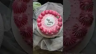 simple shell Nozzle design/ cakery by firoza #cakery #shortvideo #shorts #shots