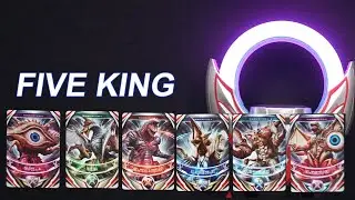 ORB Ring : FIVE King! (Fire Golza + Melba + Super COV + GanQ + Reicubas) Ultra Replica Orb Ring