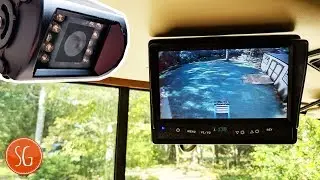 How to install Backup Camera for your RV // Rear View Safety Backup Camera System // RV Upgrade